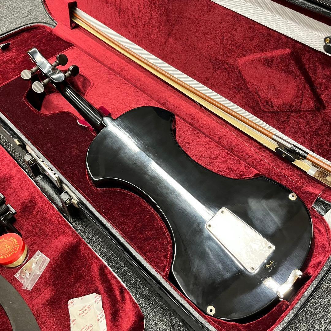 【10814】Fender FV-1 エレキバイオリン ブラック