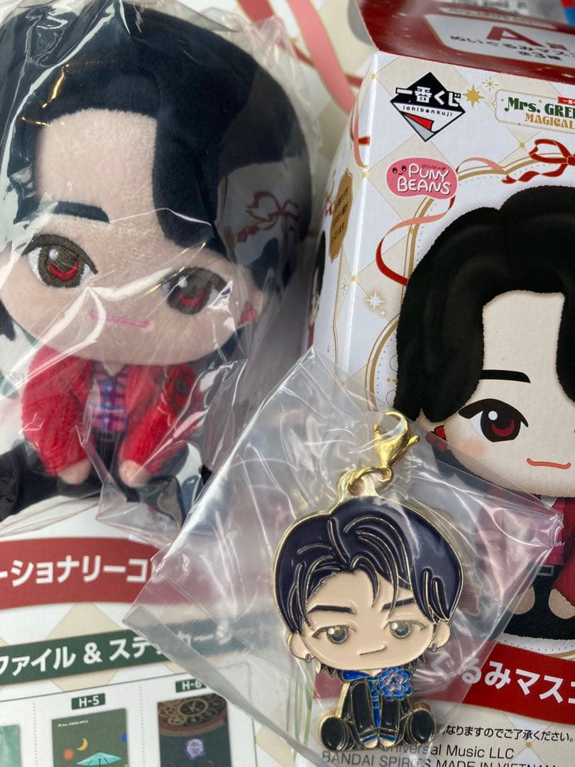 一番くじ　Mrs. GREEN APPLE A賞 ぬいぐるみマスコット 大森元貴