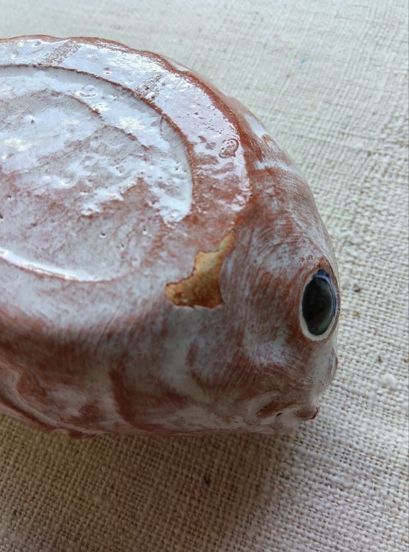 醍醐窯　島荷平 楽鯛小蓋物 二客セット