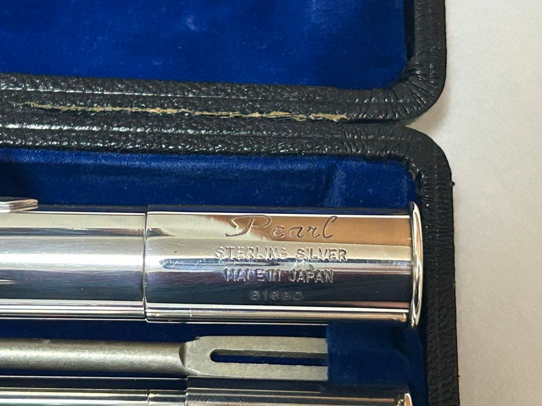 【工房リペア済み】Pearl フルート SS-98 総銀製