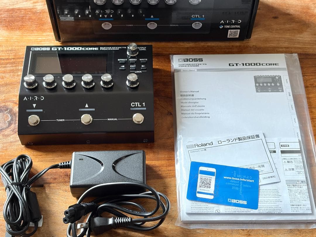 【極美品】BOSS GT-1000 CORE マルチエフェクター