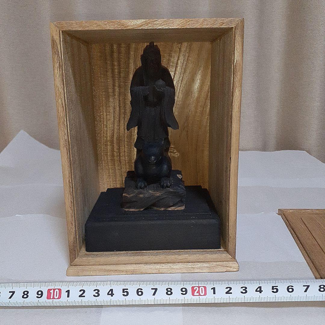 厨子　稲荷　神像