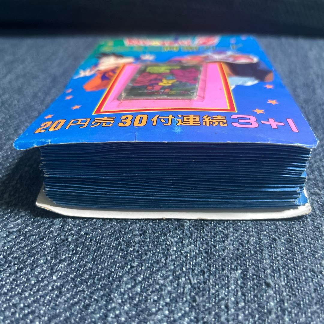 新品未開封　ドラゴンボールミニミニ両面カード　レトロ希少　ppカード束　当時物