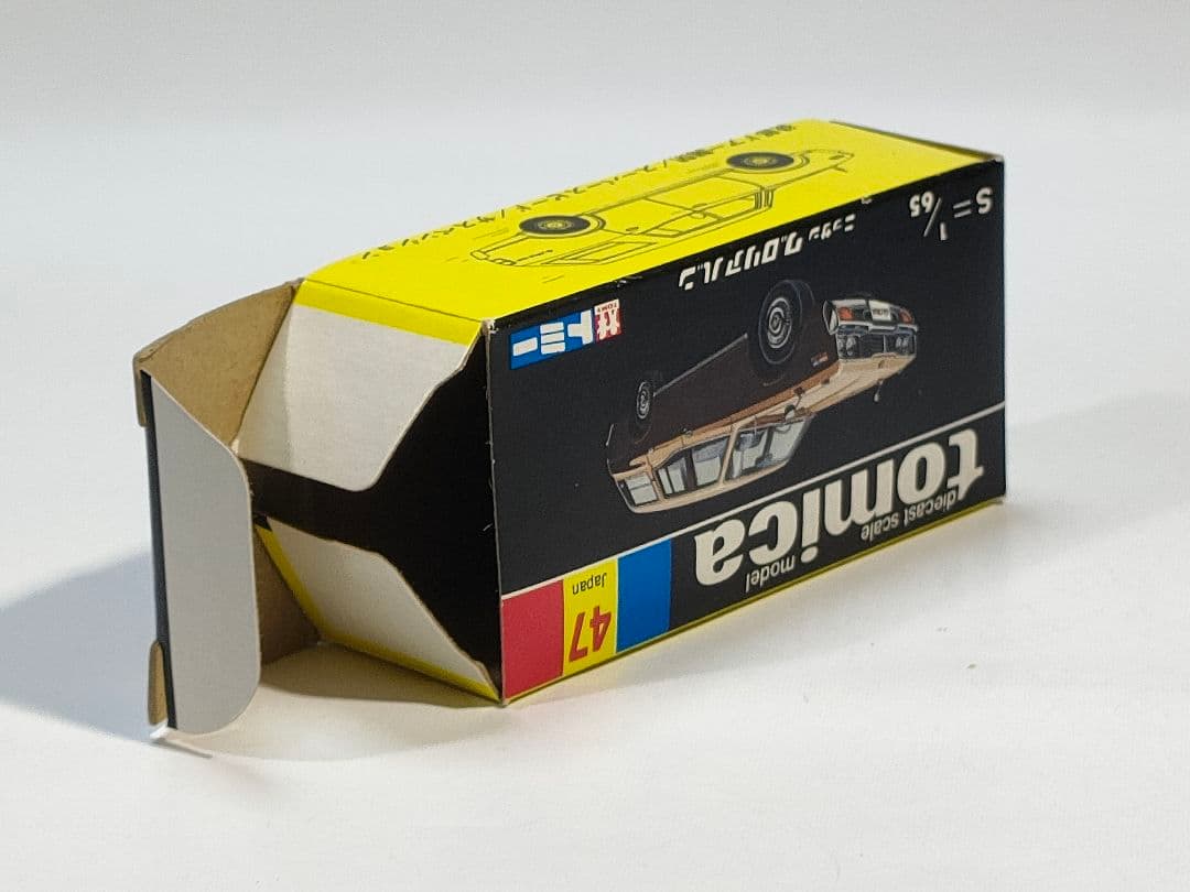 黒箱トミカ 47　日産グロリアバン　美品　日本製　デッドストック