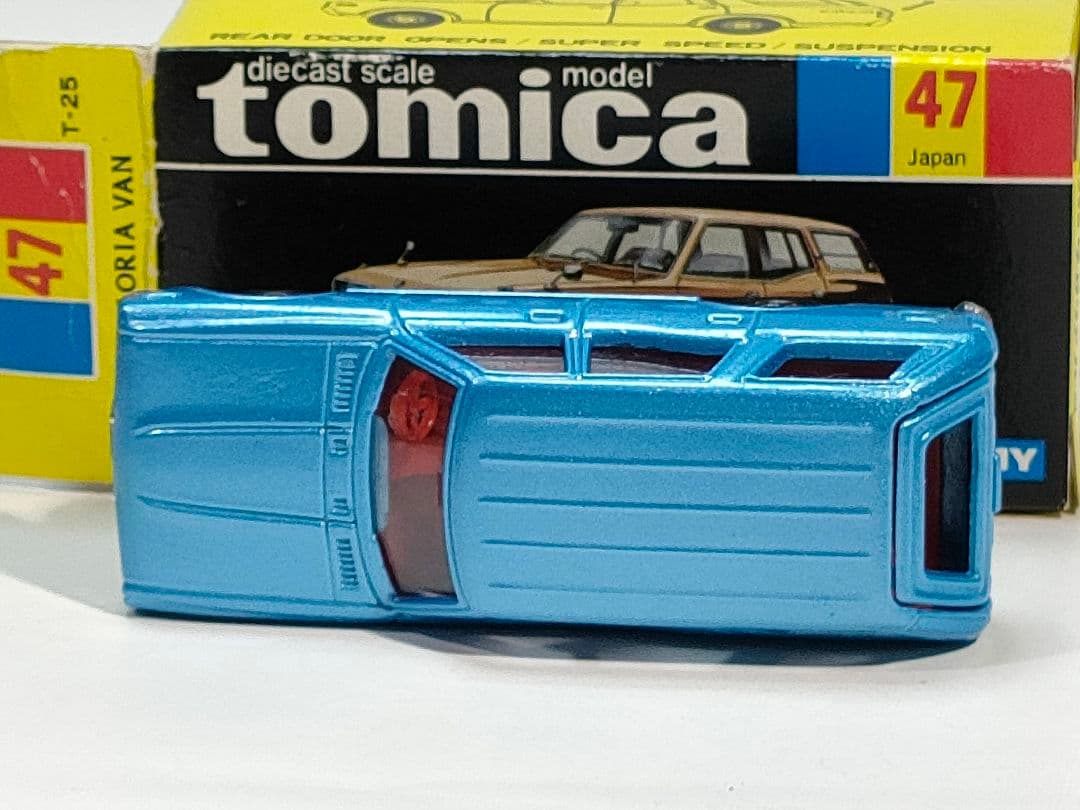 黒箱トミカ 47　日産グロリアバン　美品　日本製　デッドストック