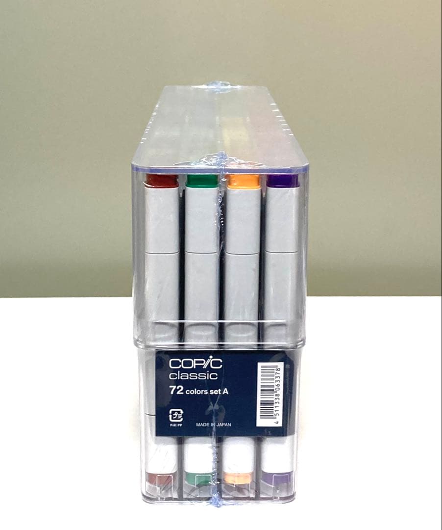 未使用品 コピック クラシック 72色 セットA Copic Classic