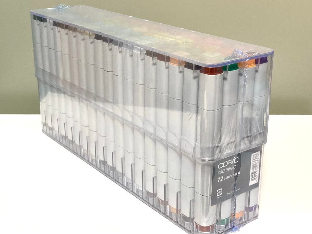 未使用品 コピック クラシック 72色 セットA Copic Classic