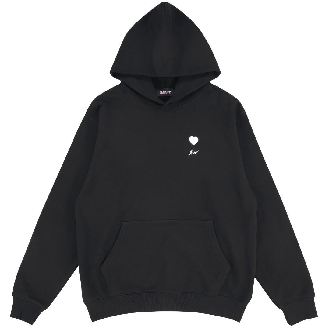 領収書付き ブラックピンク BLACKPINK FRAGMENT フーディー L