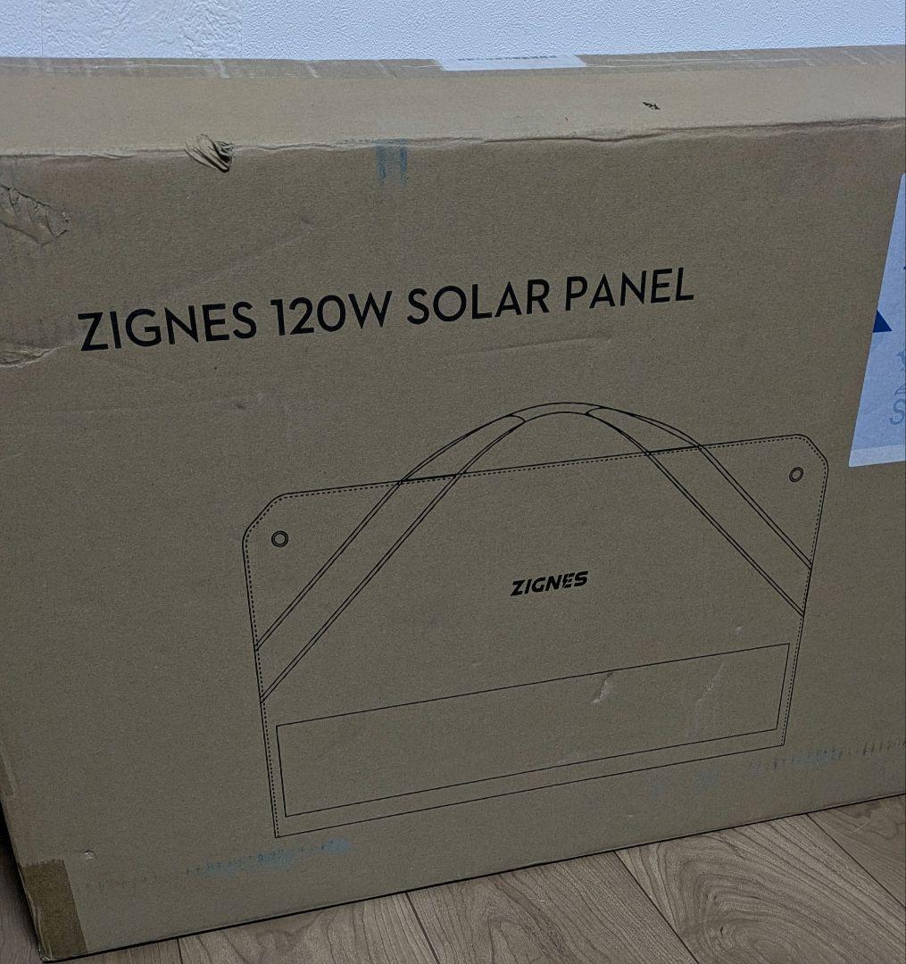 ZIGNES 120W ソーラーパネル