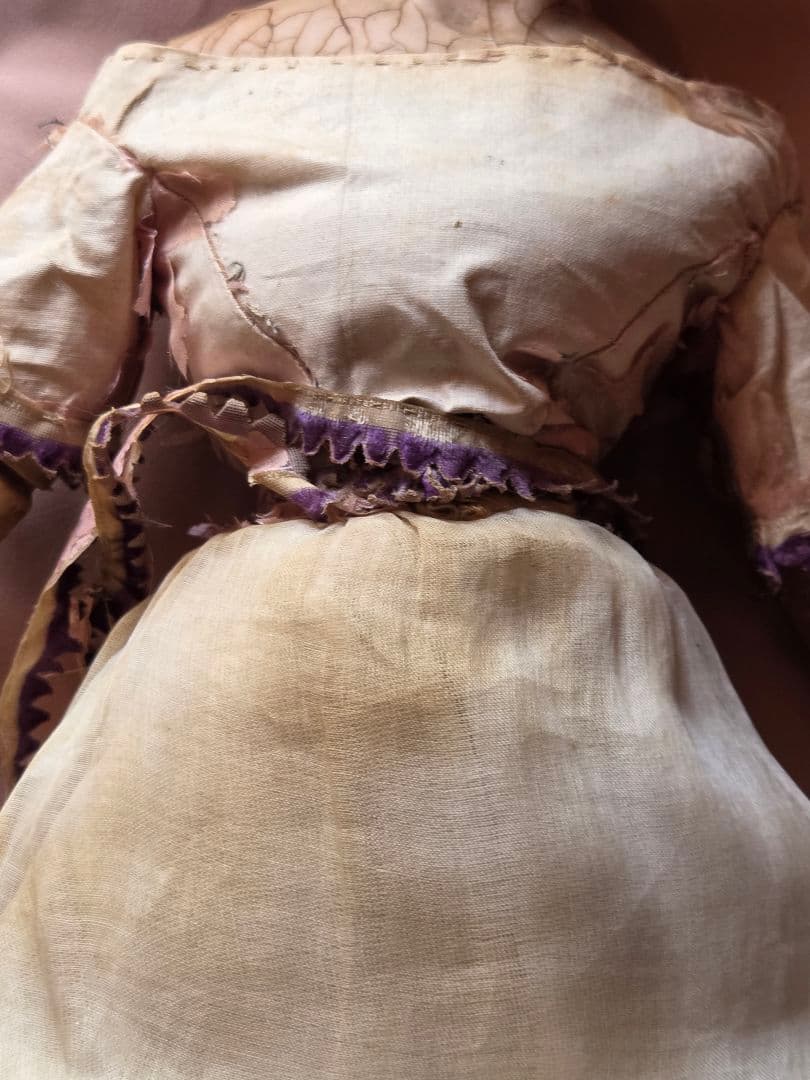 アメリカン　アンティーク　蝋人形 ワックスドール　wax doll