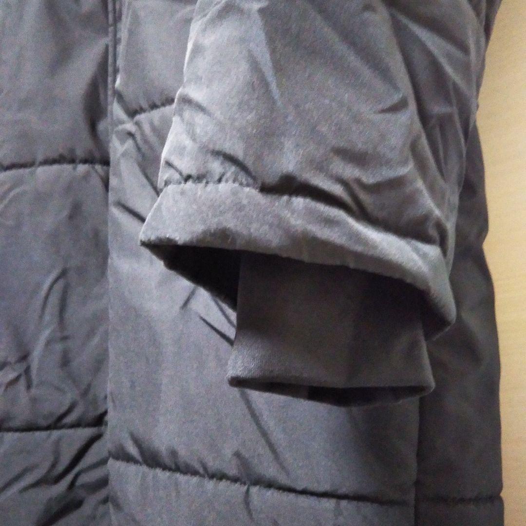 美品 アンダーアーマー ベンチコート ロングコート XLブラック 黒