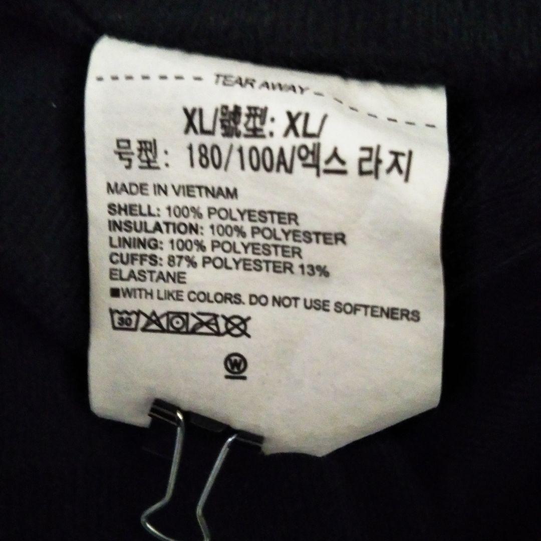 美品 アンダーアーマー ベンチコート ロングコート XLブラック 黒