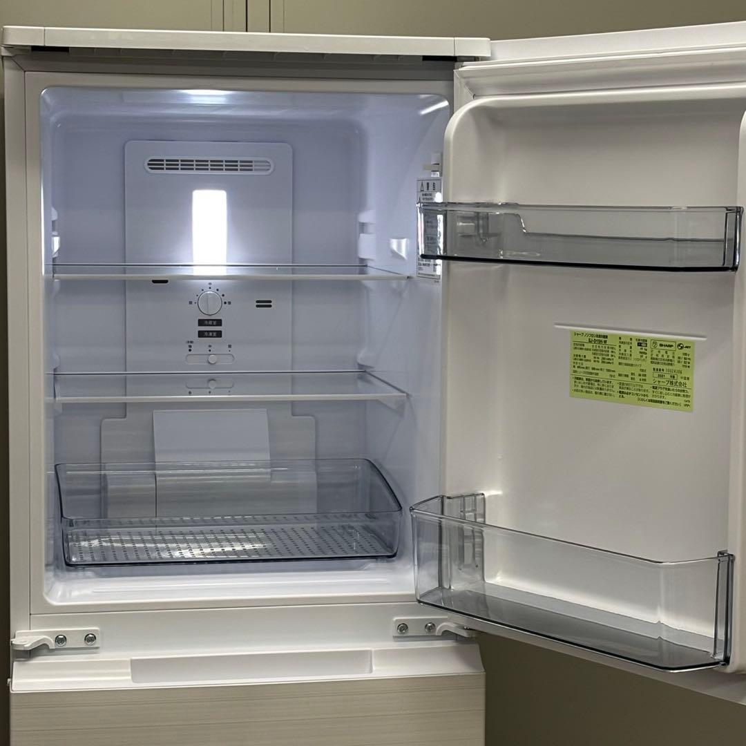 ♪まる 2021 SHARP 152L SJ-D15H-W