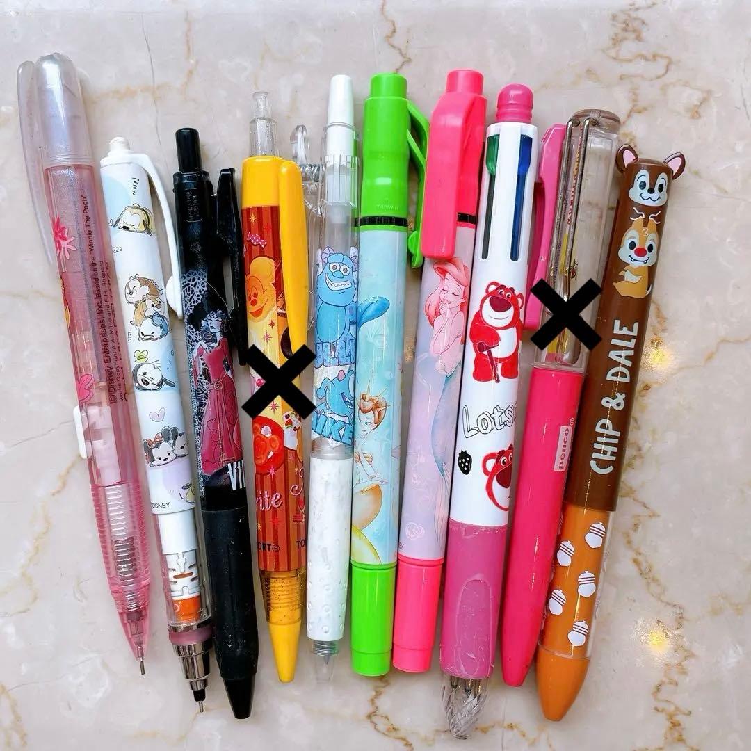 ☆61本セット☆ボールペン　シャーペン　ディズニー　サンリオ　ユニバ　まとめ売り