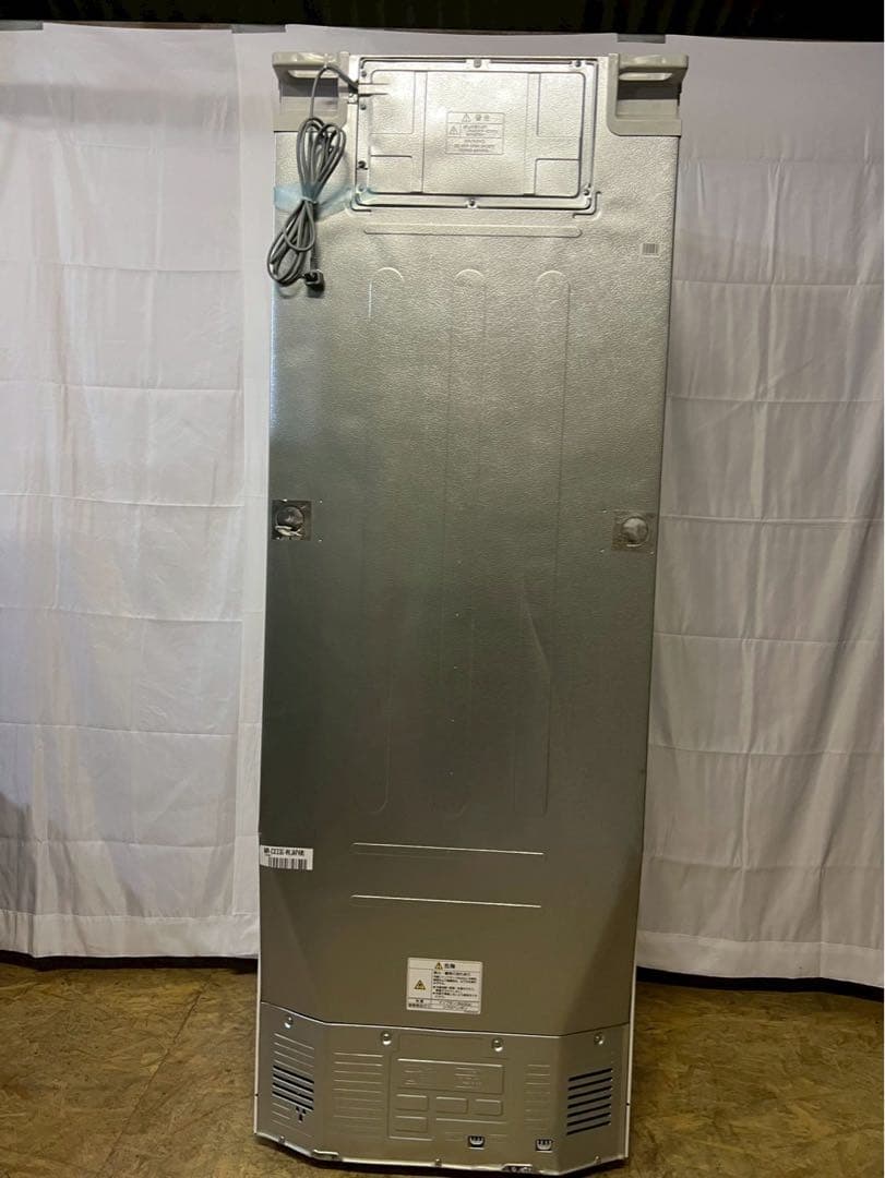 三菱電機 3ドア冷蔵庫 MR-CX33G-W 2021年製 330L 右開き