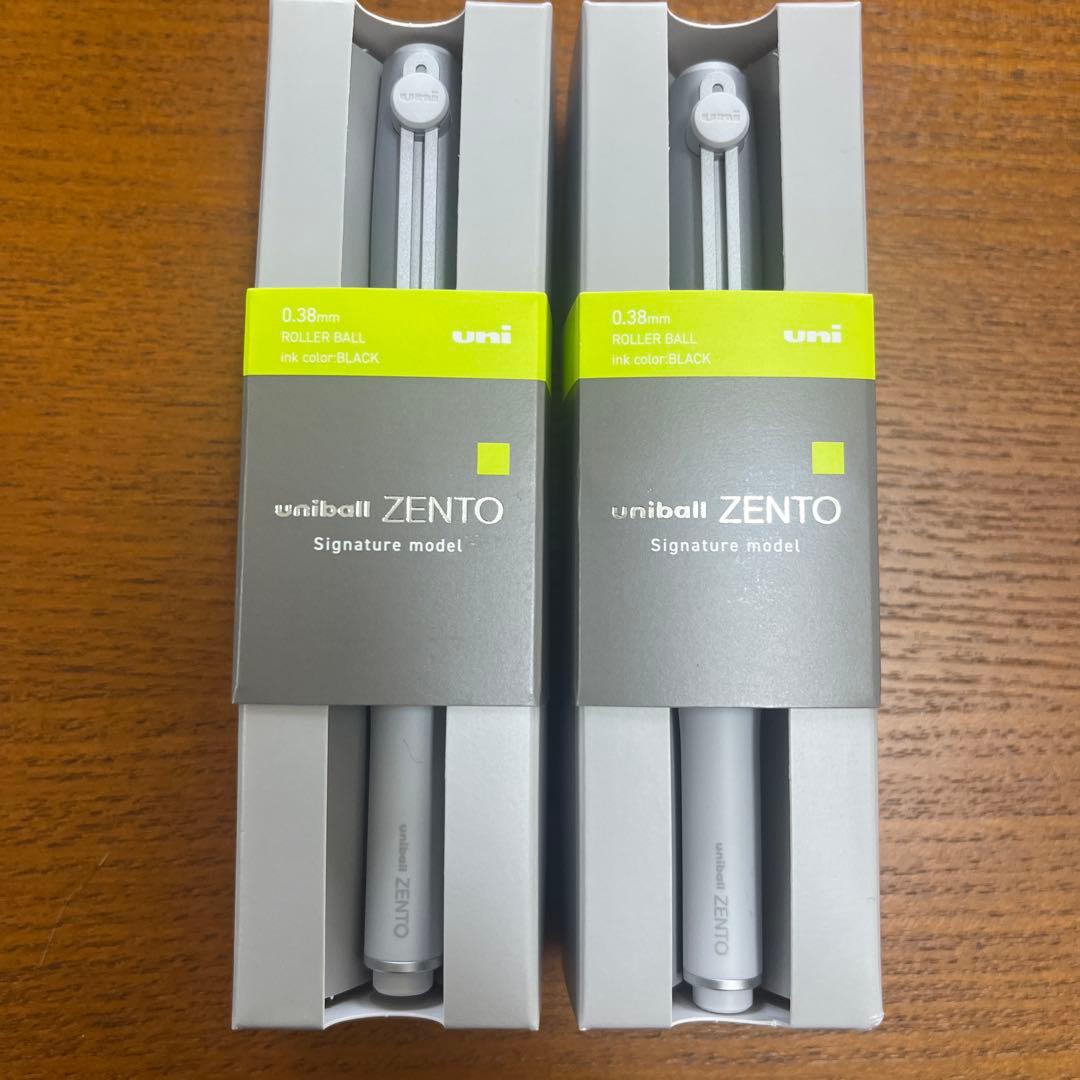 uniball ZENTO ユニボールゼント シグニチャーモデル 0.38 ２本