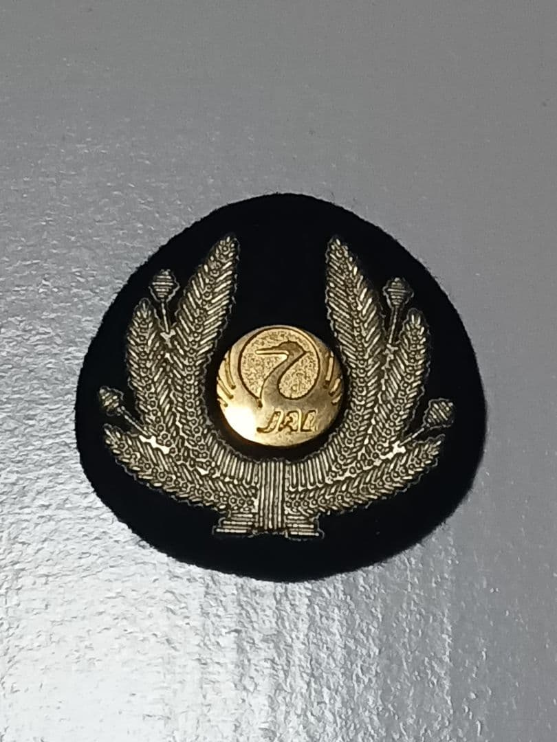 JAL 　CA帽章