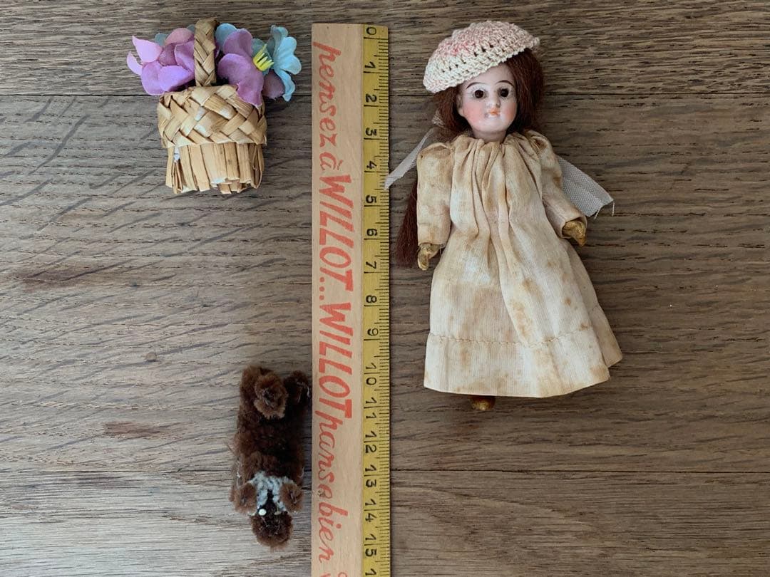 セット 希少 フレンチミニョネット フランスアンティーク ビスクドール