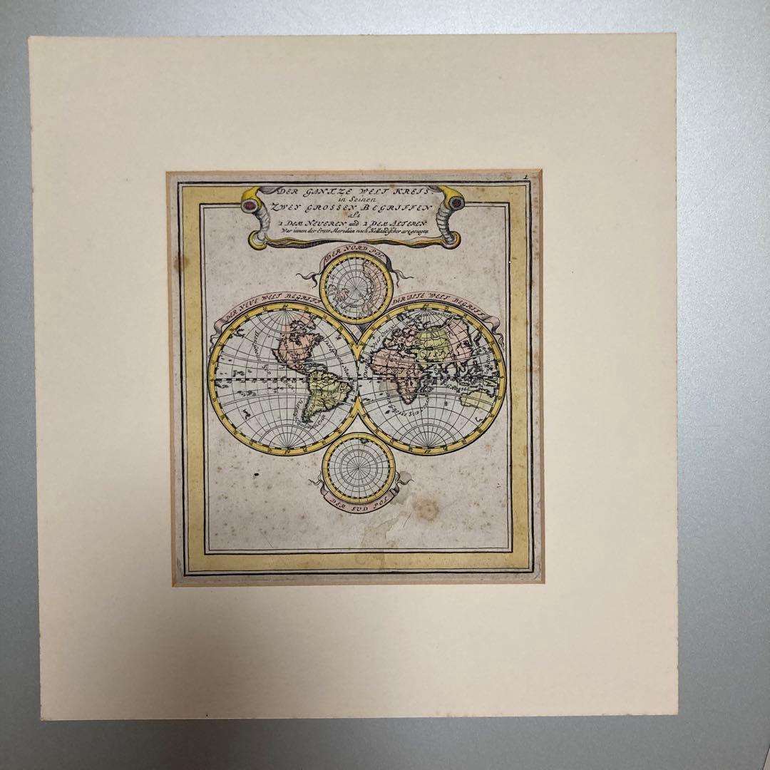 古地図　Harrods 1700年