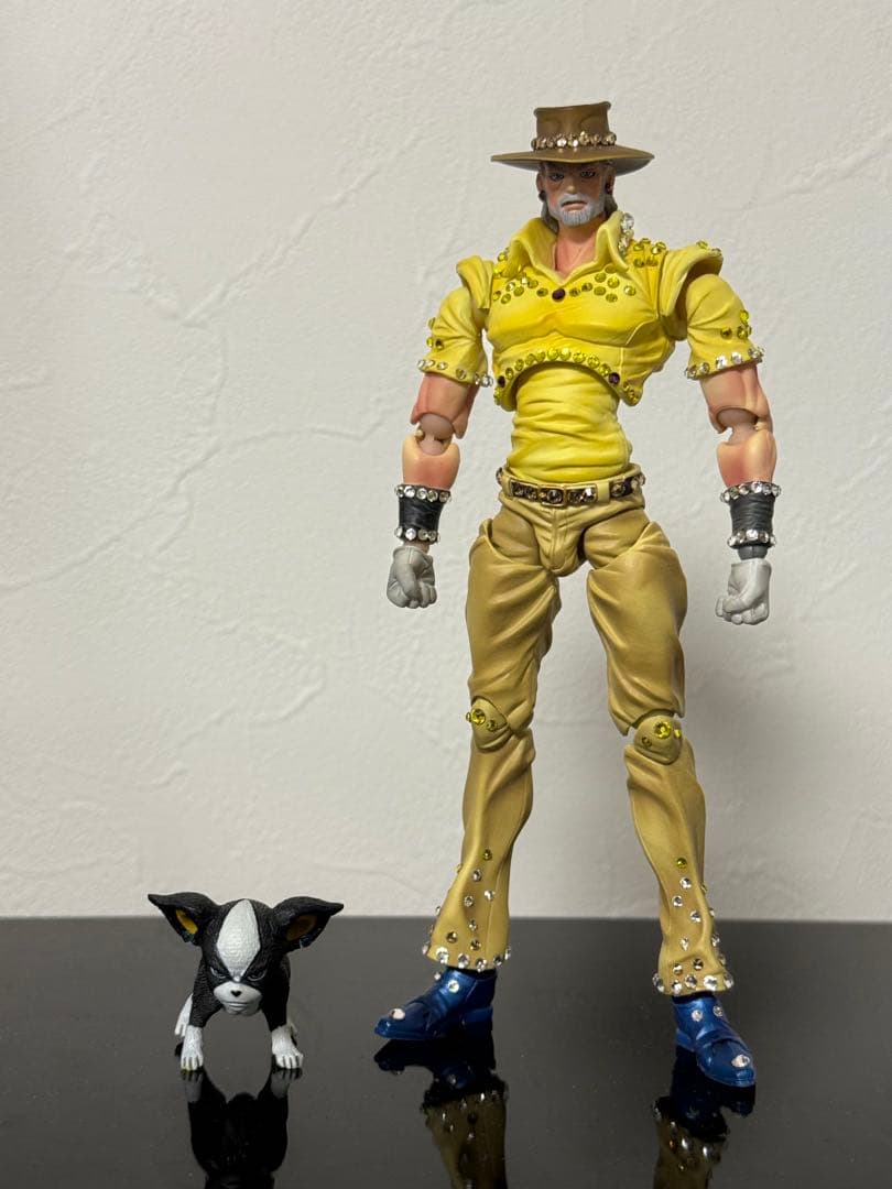 超像可動 ジョセフ・ジョースター＆イギー クリスタル限定版