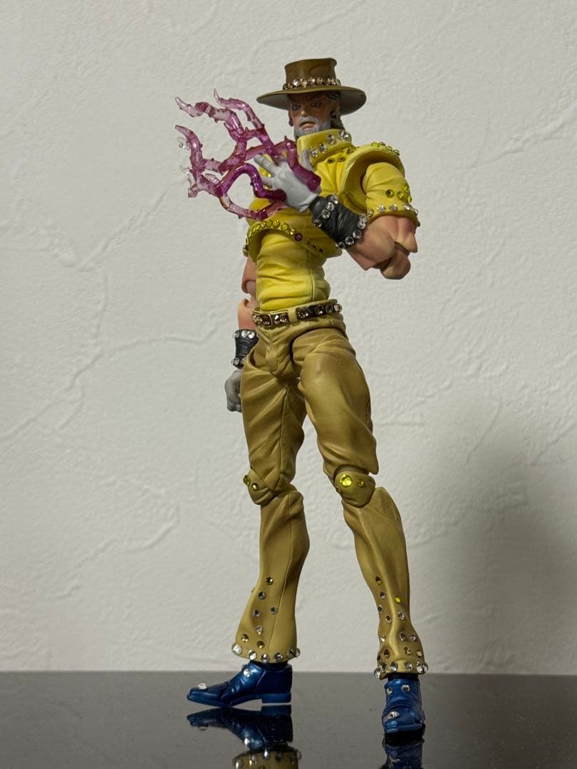 超像可動 ジョセフ・ジョースター＆イギー クリスタル限定版