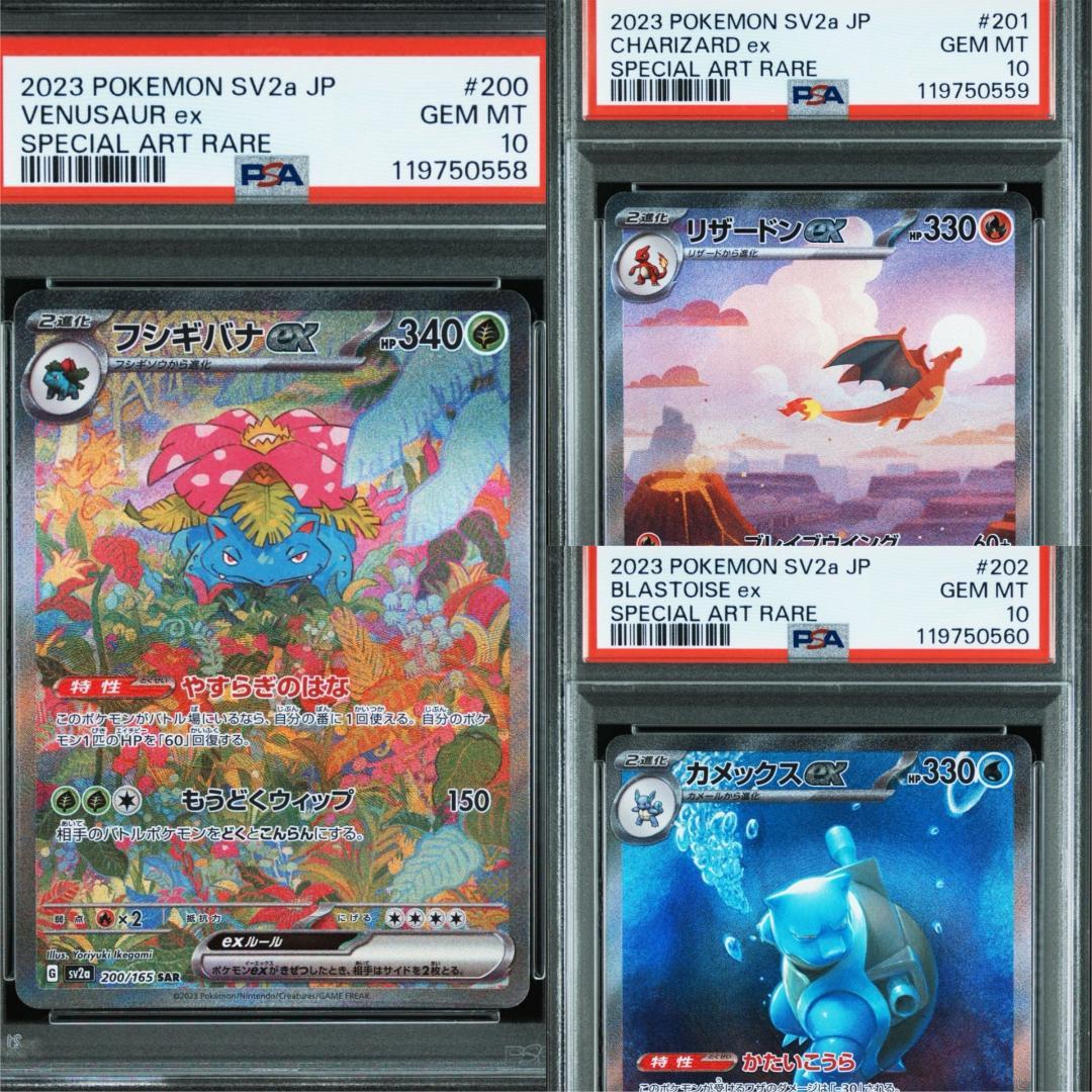psa10 151御三家sarセット