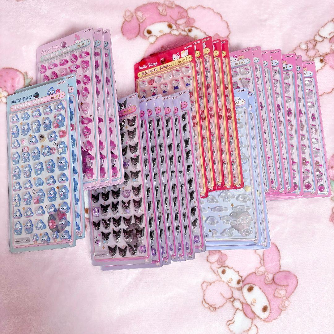 ♡正規品♡画像のセット サンリオ ボンボンドロップシール ミニ うるちゅる