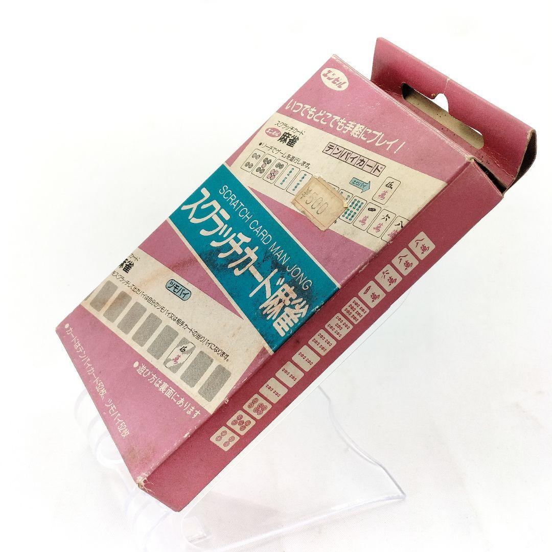 未使用 スクラッチカード麻雀 エンゼル 珍品 メイドインジャパン