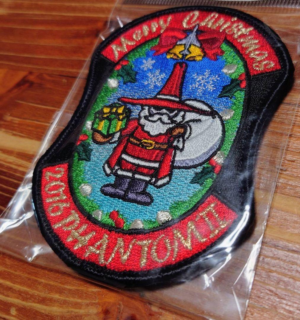 航空自衛隊　ファントム　メリークリスマス　パッチ　ワッペン　2016年