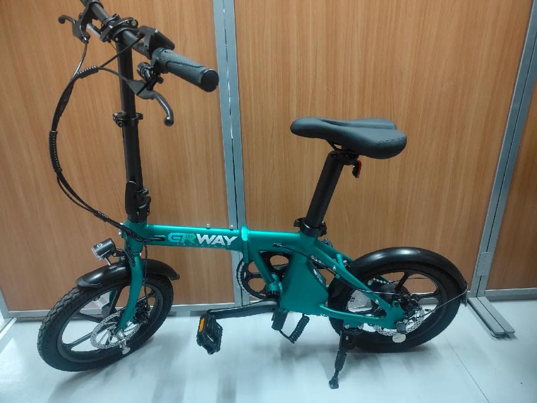 【クリスマスSALE】電動アシスト自転車 ERWAY A01Lite グリーン