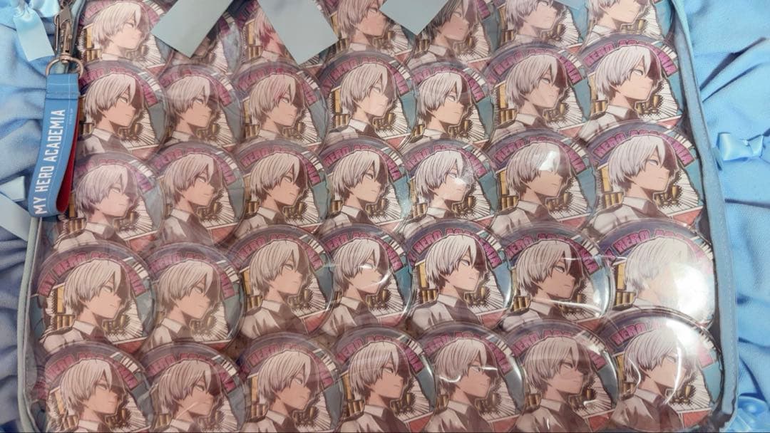 轟焦凍 原作 缶バッジ 痛バ a3 ザッカマート 5周年 フリル