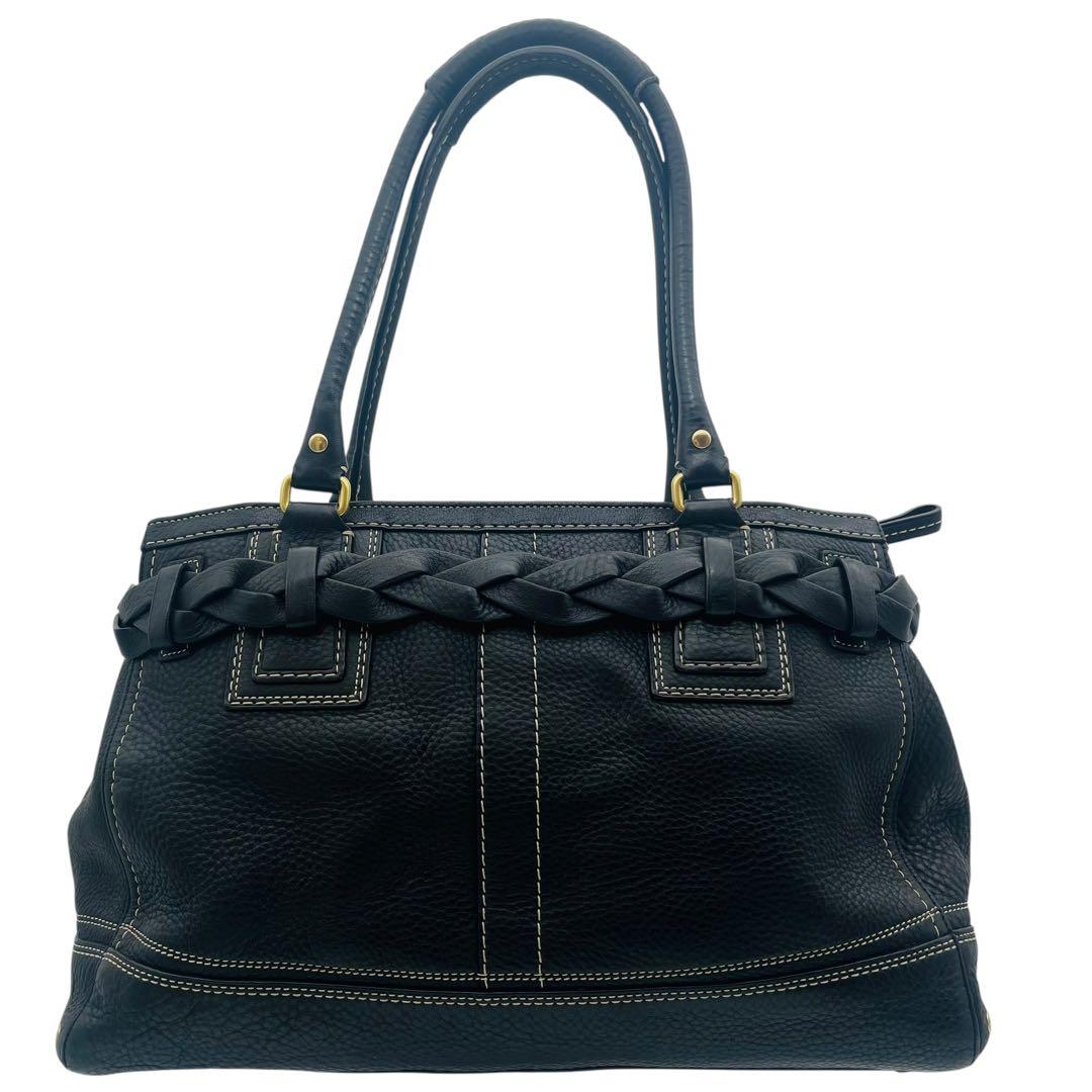 ★美品 COACH コーチ オールレザー ショルダーバッグ 肩がけ