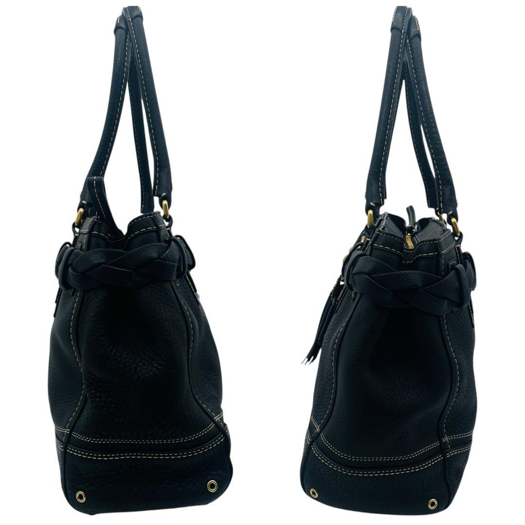 ★美品 COACH コーチ オールレザー ショルダーバッグ 肩がけ