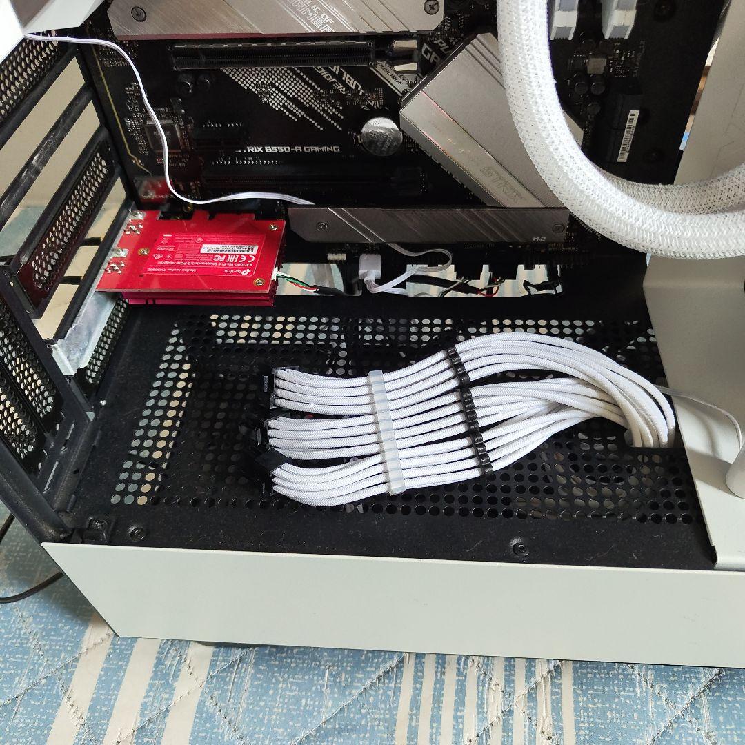 m*l様 Ryzen7.5800x3D ゲーミングPC 電源とグラボストレージメ