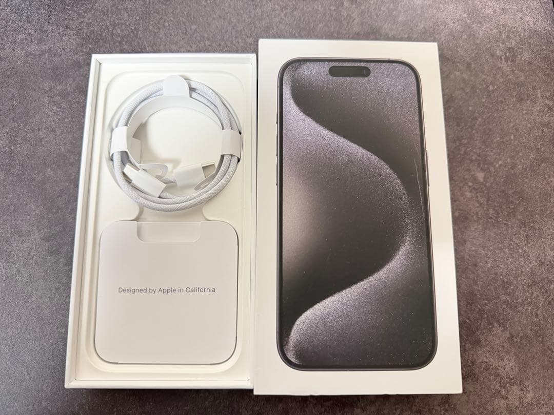 【シャッター音なし】iPhone 15 Pro 海外版 SIMフリー 256GB