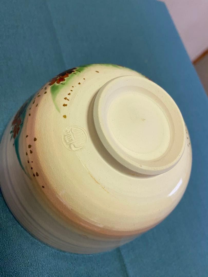 ⭐️本日限定⭐️茶道具/茶碗 中村能久 『色絵 吉野山之図』京焼 東福窯　共箱