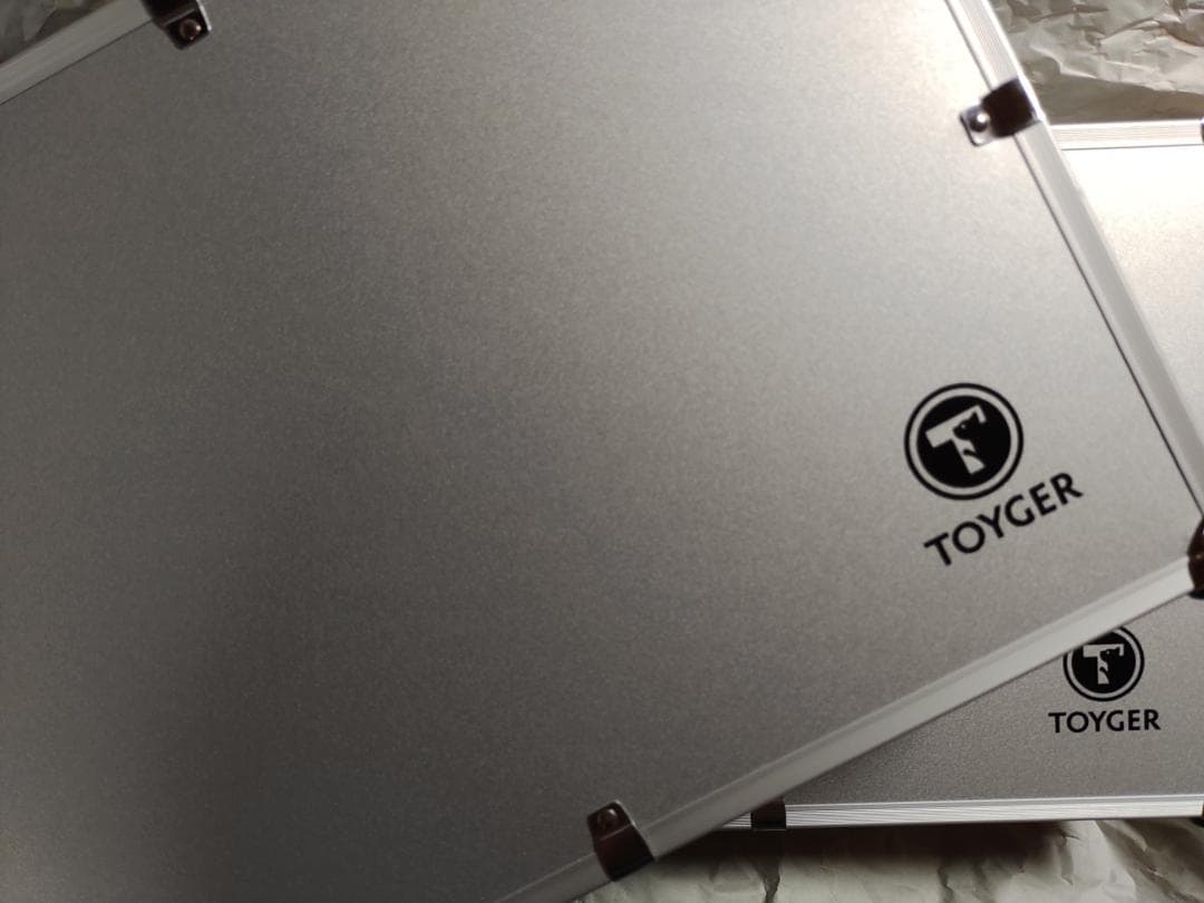 （2個）TOYGER CEO Storage アタッシュケース シルバー