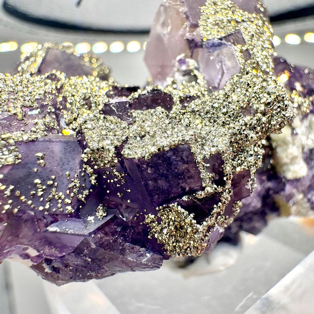 563 中国 内モンゴル産 フローライト&パイライト