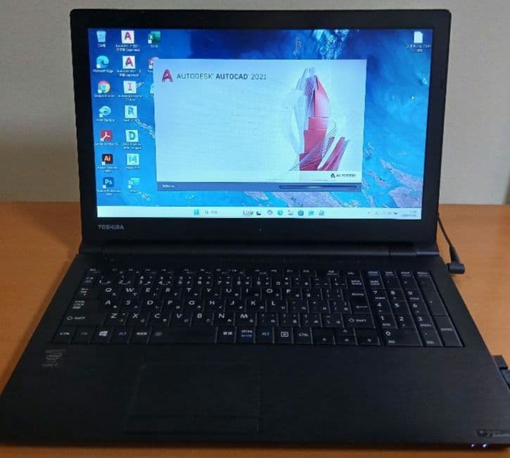 Autocad lt 2021 TOSHIBA　ノートパソコン