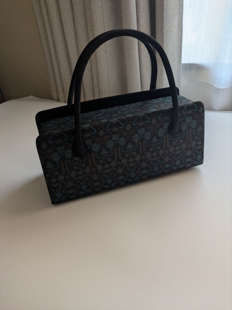 正絹縦錦和装バック