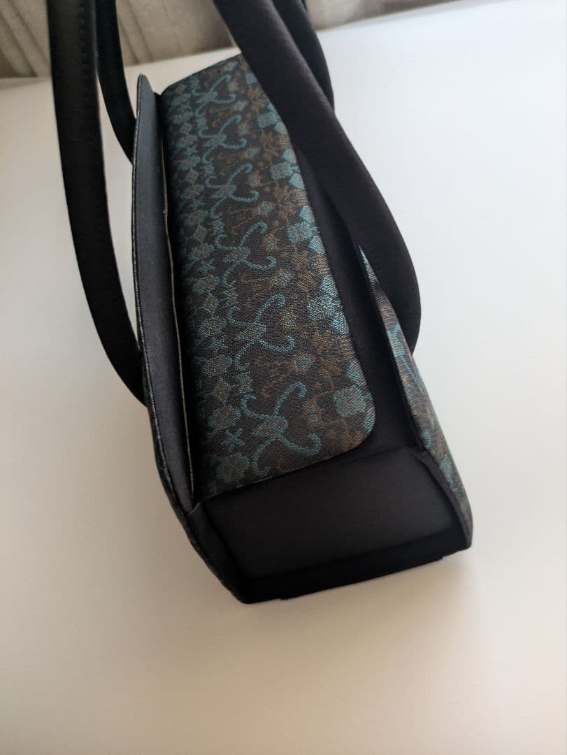 正絹縦錦和装バック