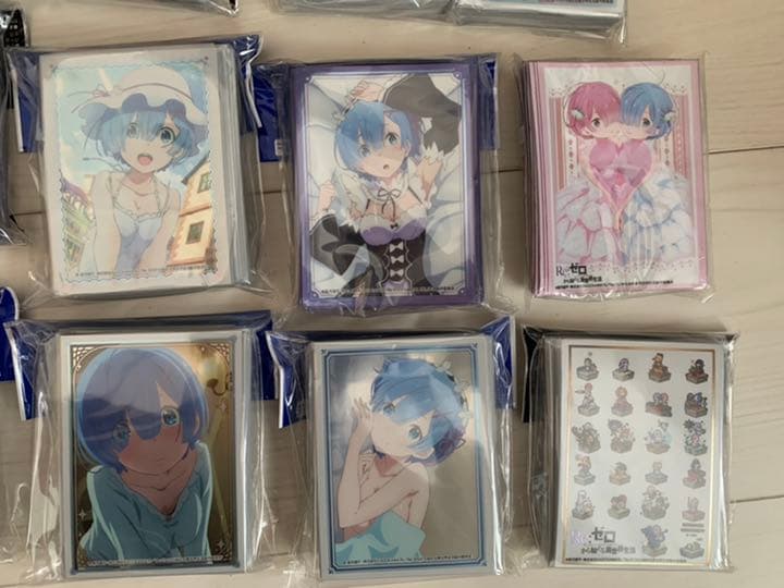 【未開封】公式スリーブ リゼロ　22点セット