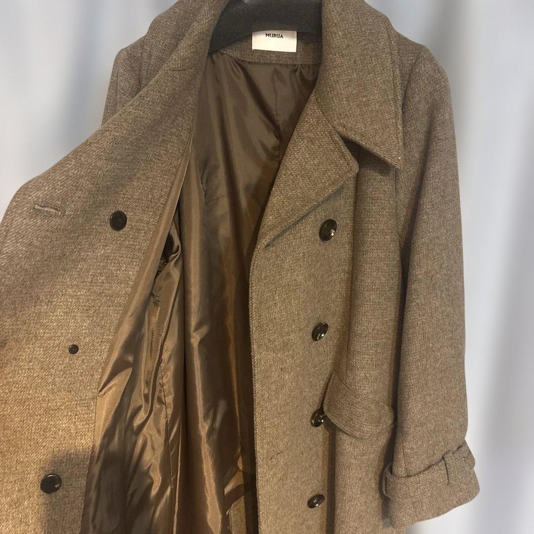 【美品】MURUA ブラウン チェスターコート　アウター