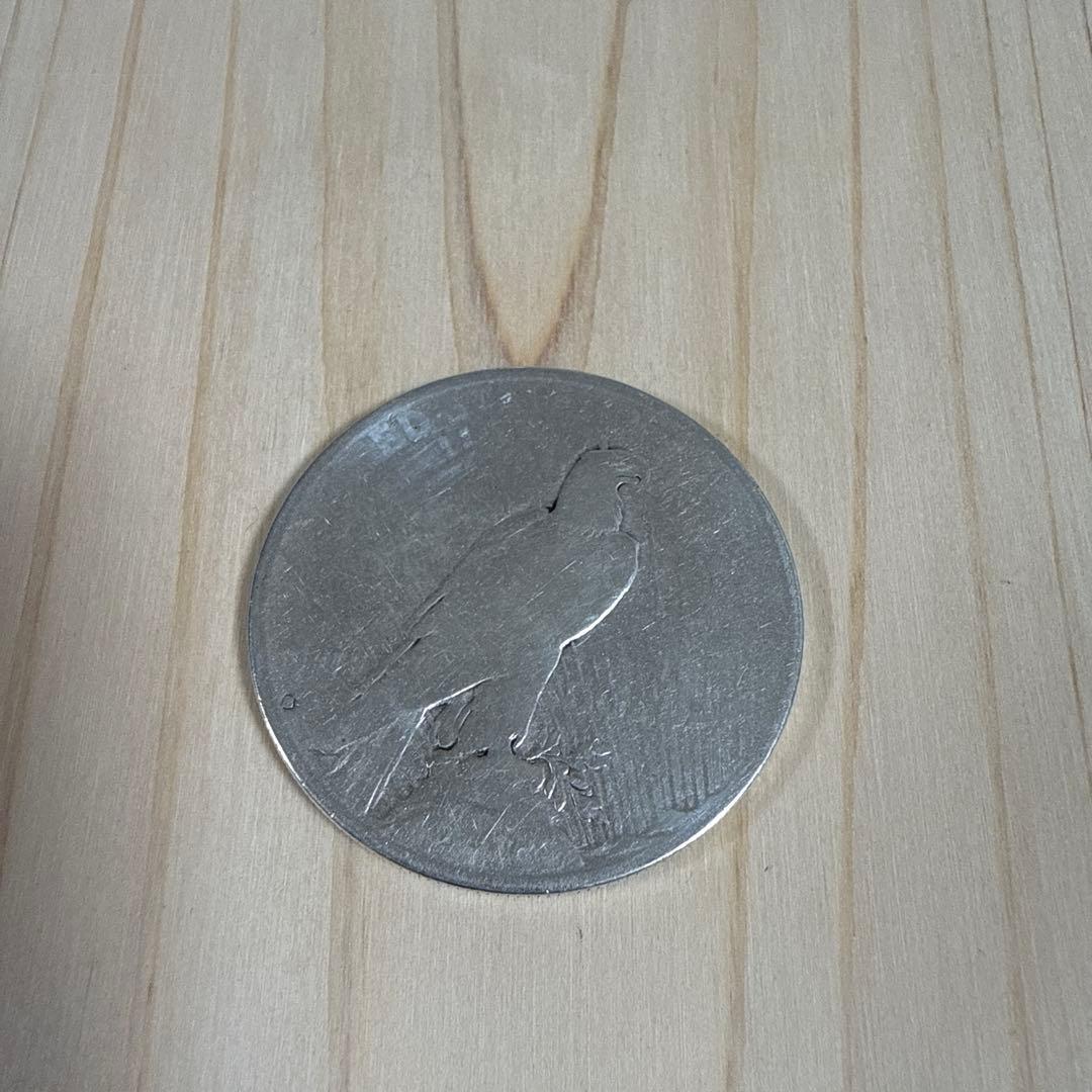 1935年 ピースダラー 銀貨 自由の女神像 鷹デザイン