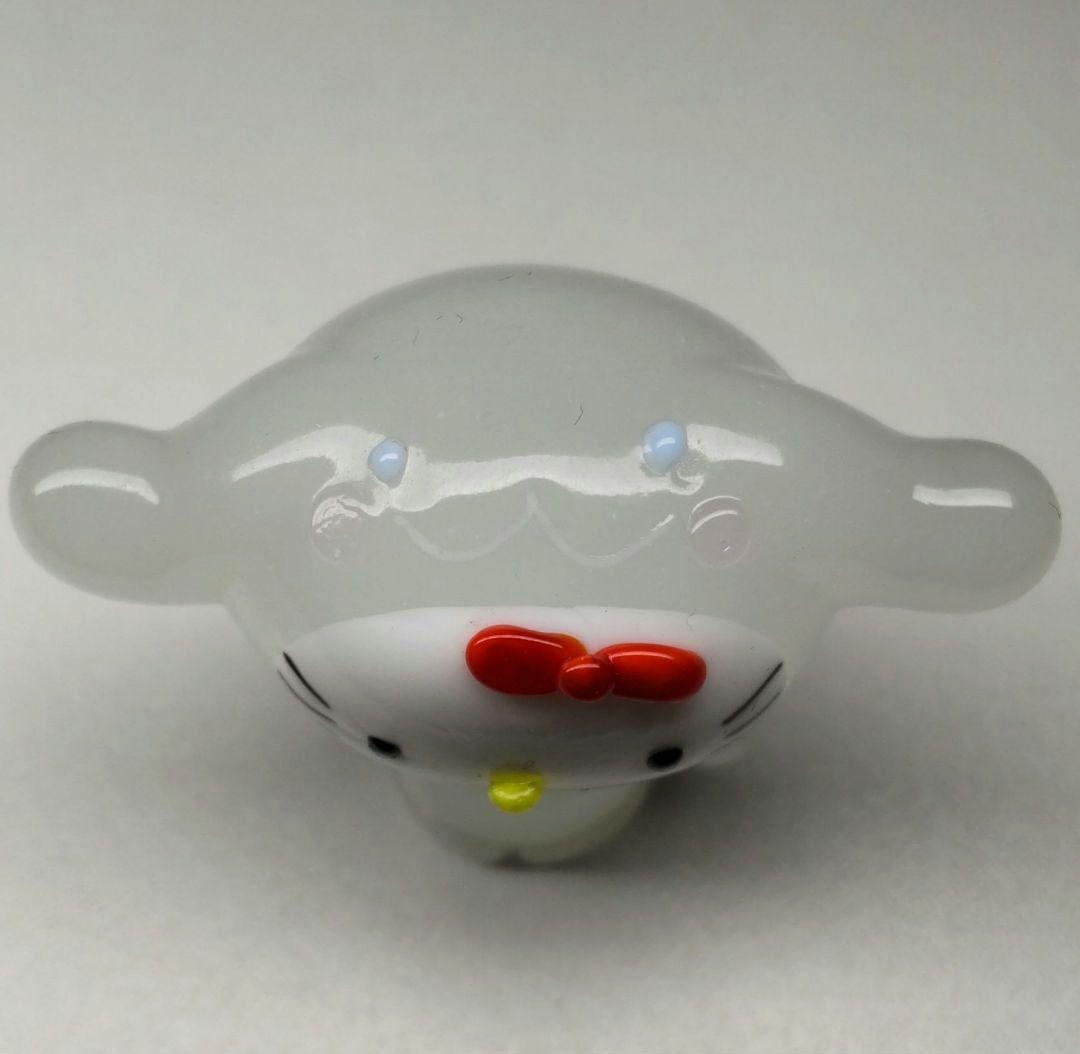 希少 ハローキティ ハーモニーランド限定 かぶりんぼ 手作りガラス細工２点セット