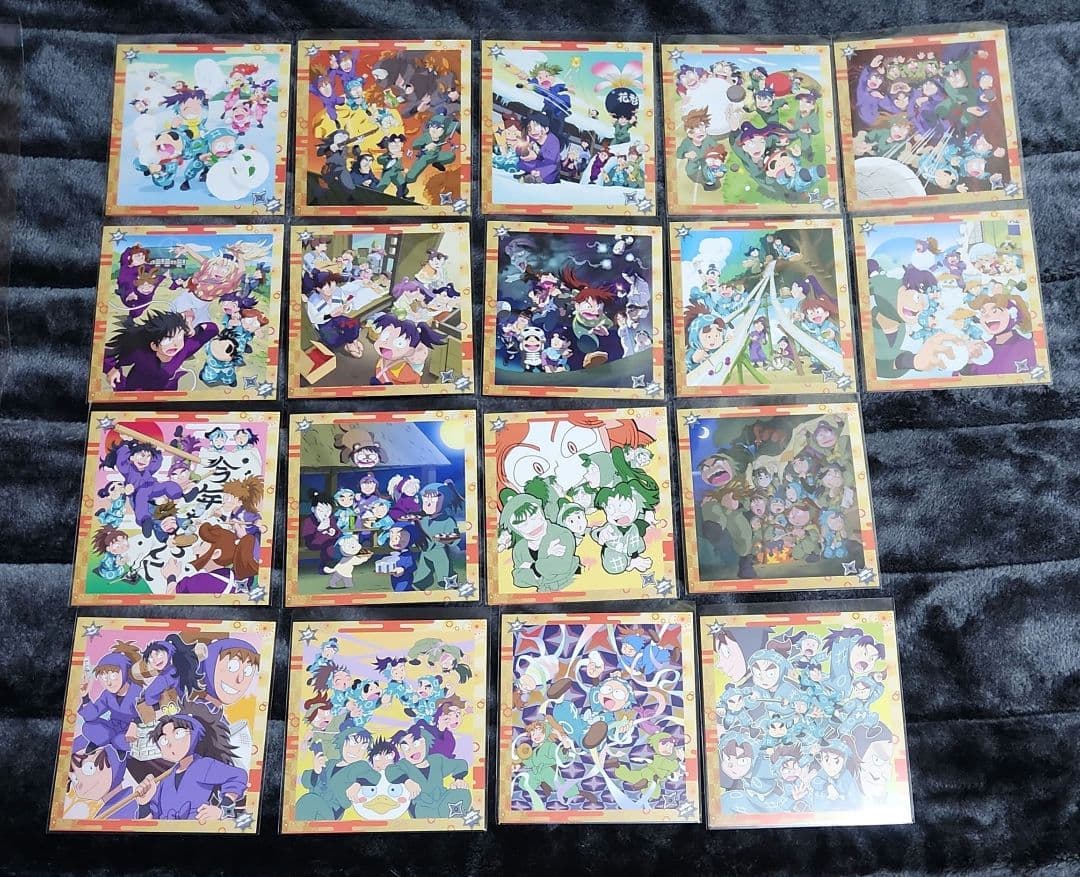 忍たま乱太郎 商店 イラストカード その一 、あくりるすたんど 生物 火薬委員会