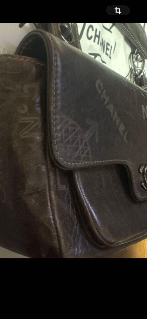 専用ブラウンレザーショルダーバッグ