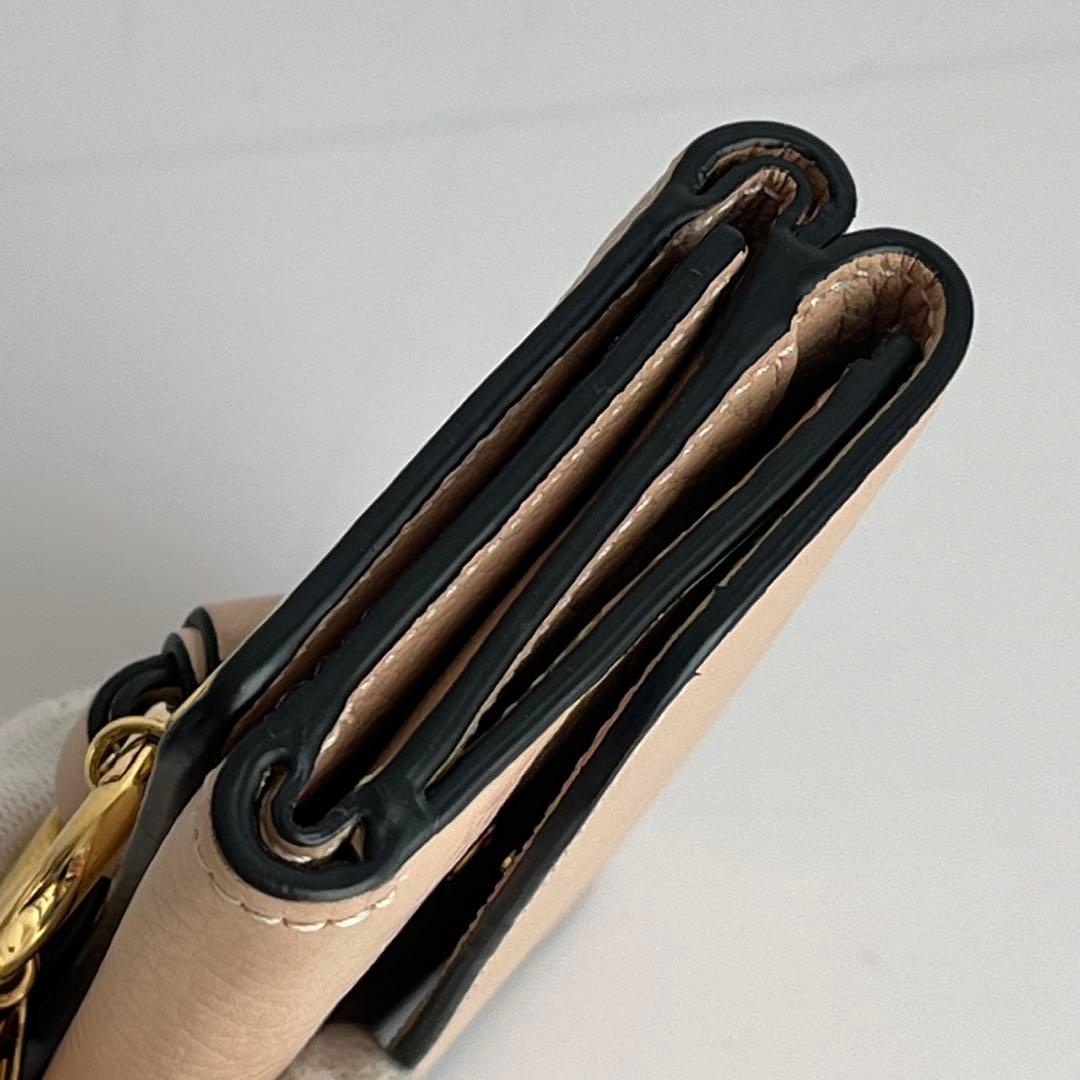 ✨未使用レベル✨　Chloe 財布　ベージュ　レザー　ホログラムシール