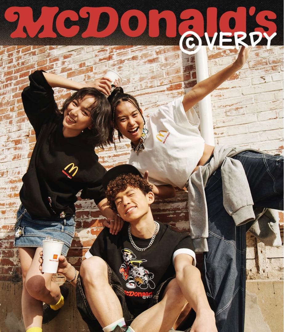 ラスト1枚　L  VERDY McDonald マクドナルド  Tee VICK