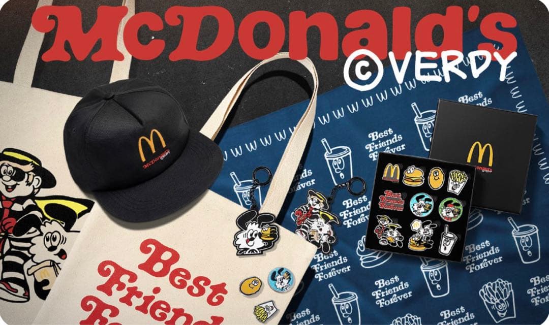 ラスト1枚　L  VERDY McDonald マクドナルド  Tee VICK
